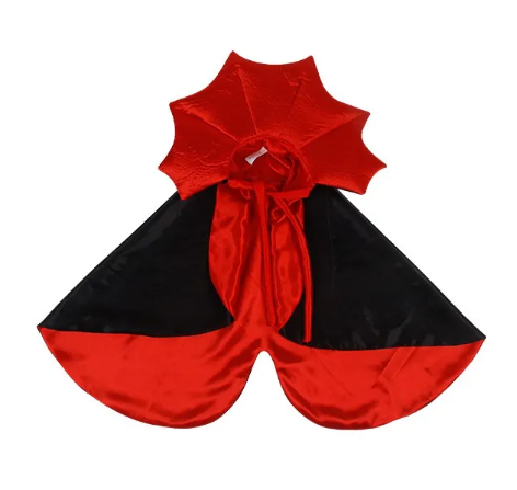 Pet Vampire Cloak for Dogs and Cats